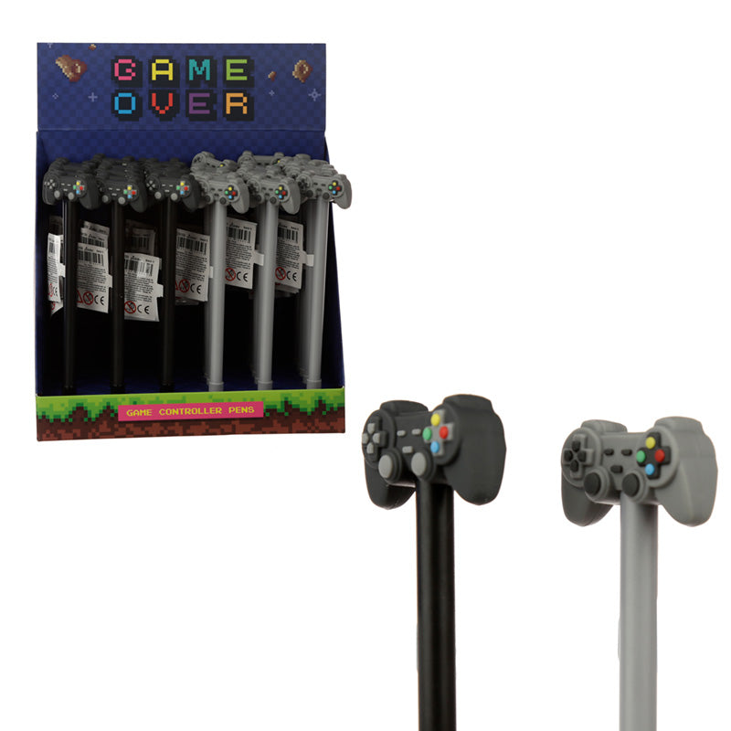 GAME OVER - Head Topper Erasable Gel Pen (Display of 36 pcs)