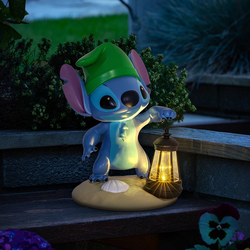 STITCH - 'LunaGlo' Outdoor Solar Light 33cm