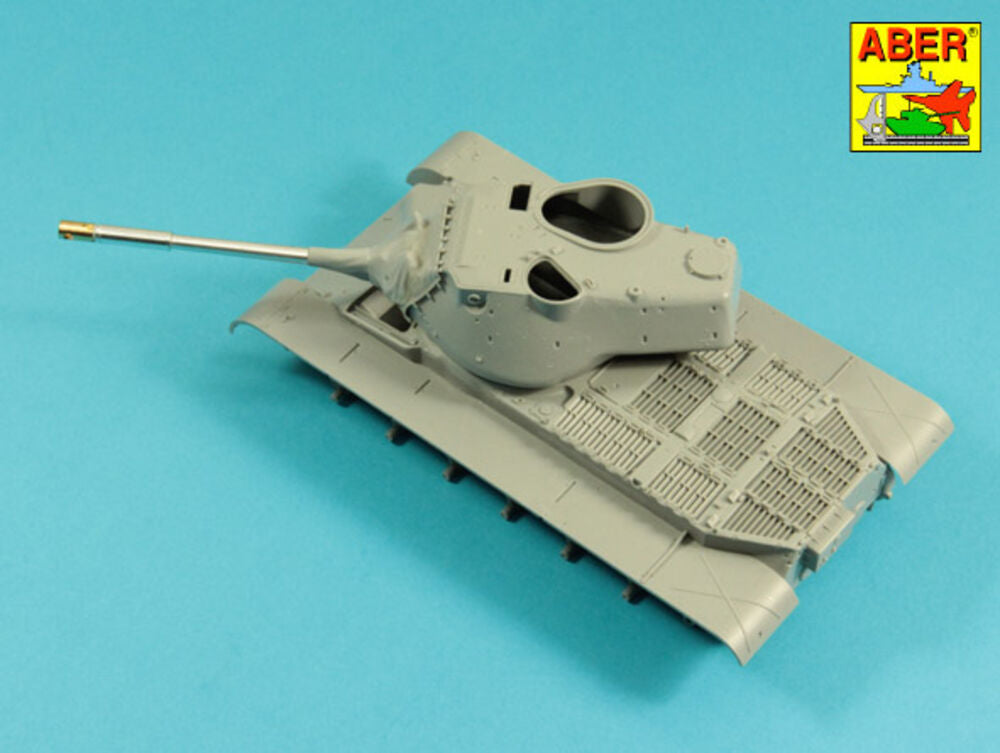90 mm M-36 tank barrel cyrindrical Muzzle Brake with mantlet cover for U.S. M47 Patton