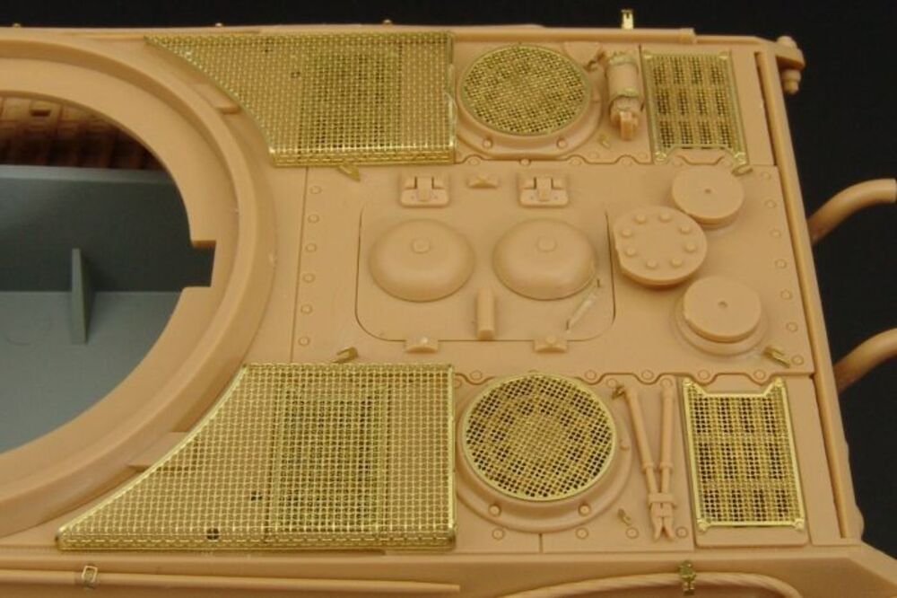 King Tiger Porsche Turret GRILLS
