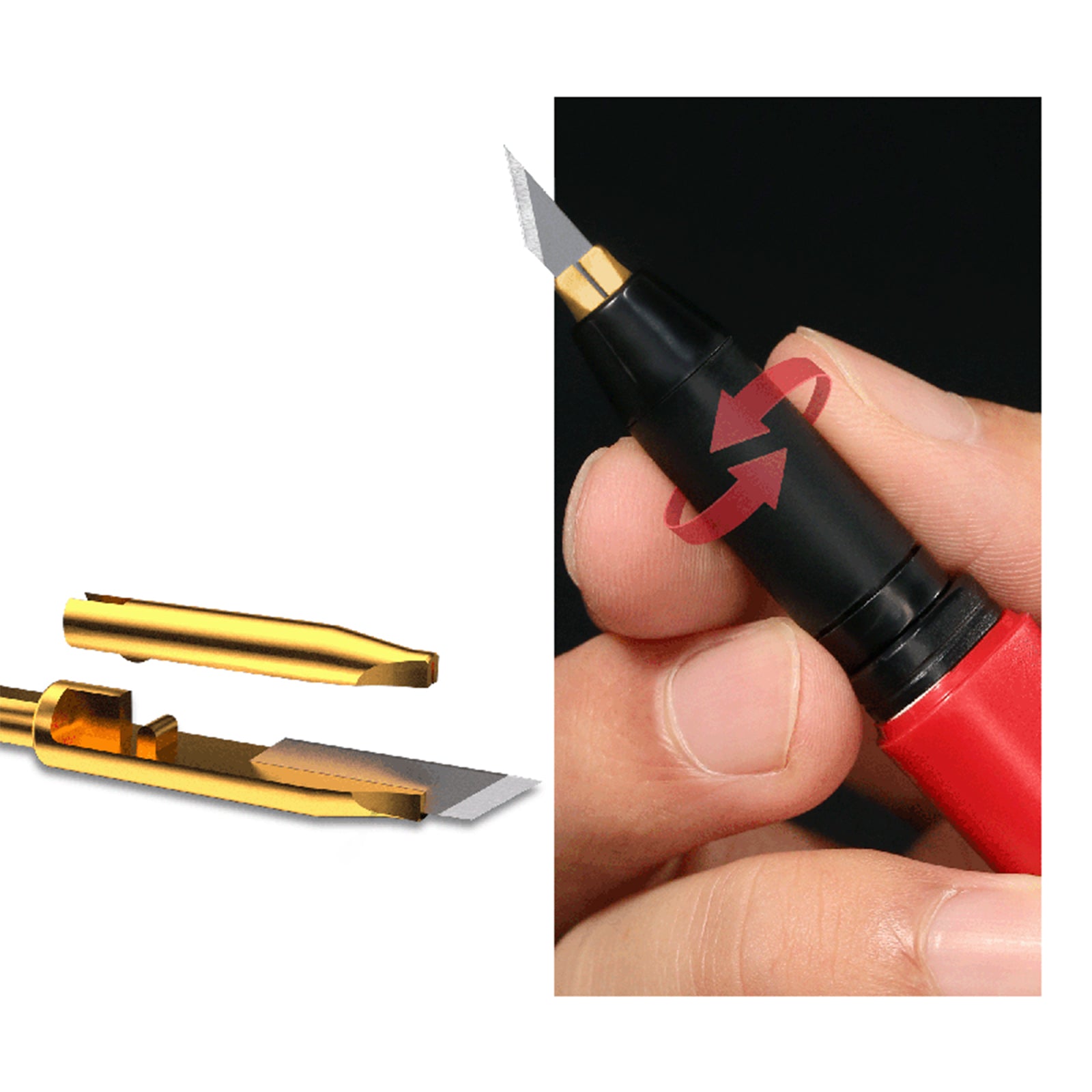 Dspiae PT-DK Präzisions-Hobbymesser