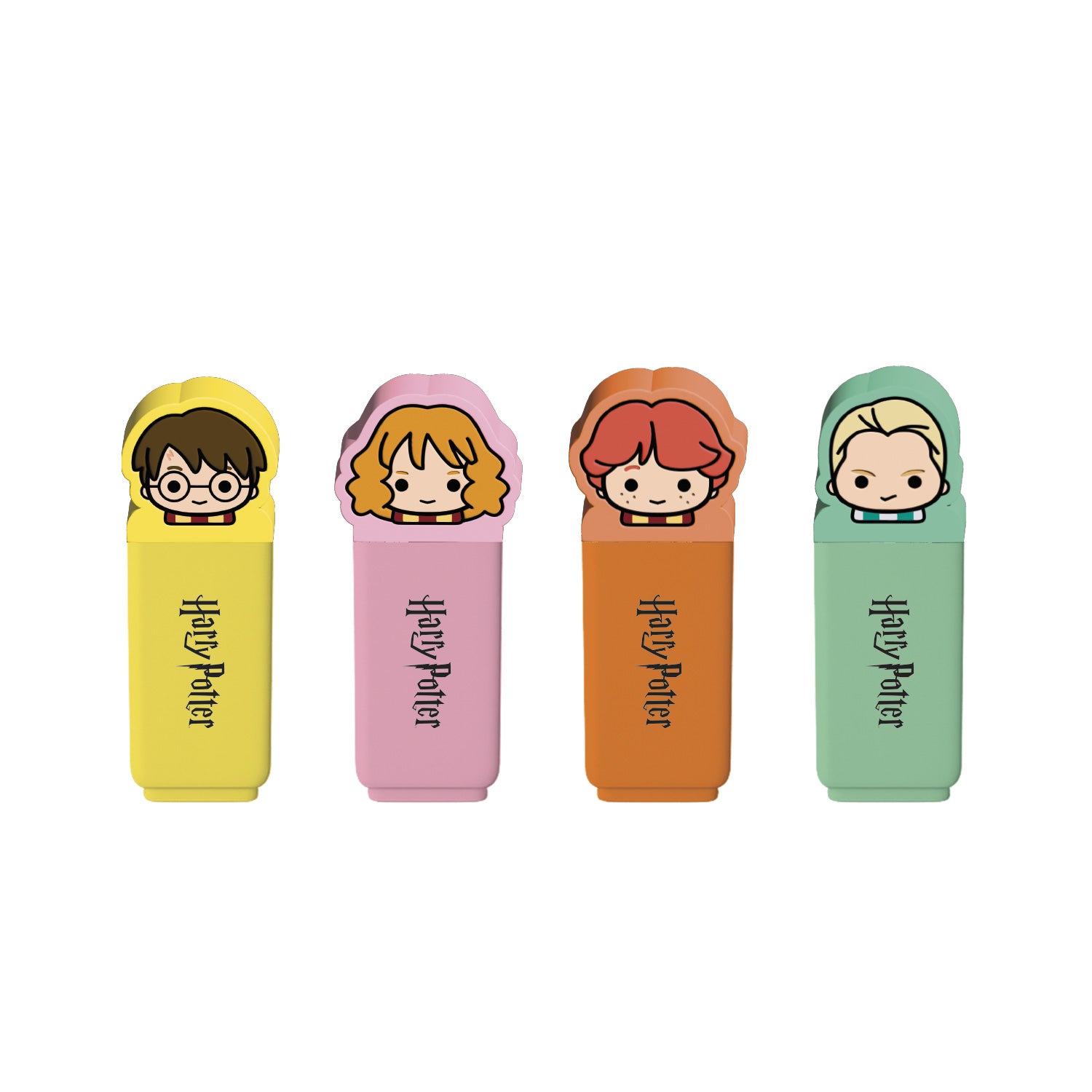 HARRY POTTER - Characters - Pack of 4 mini Highlighters