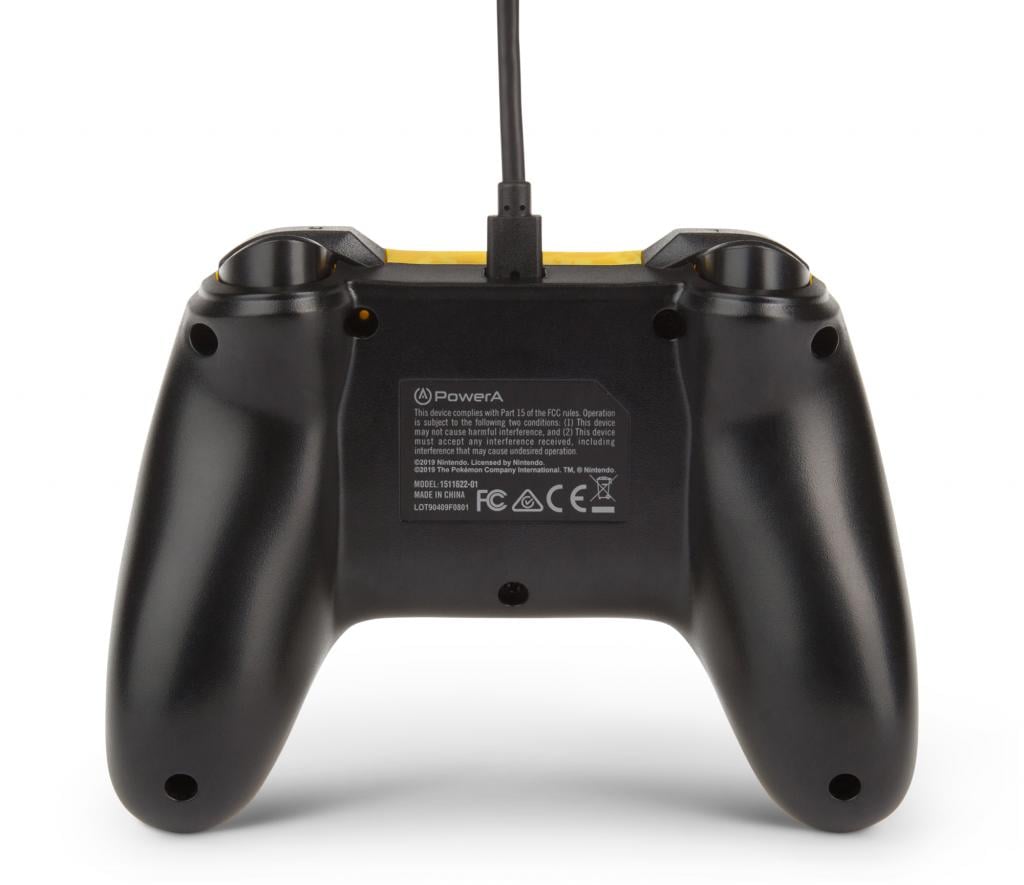 Wired Controller Pokemon Pikachu Silhouette - Nintendo Switch