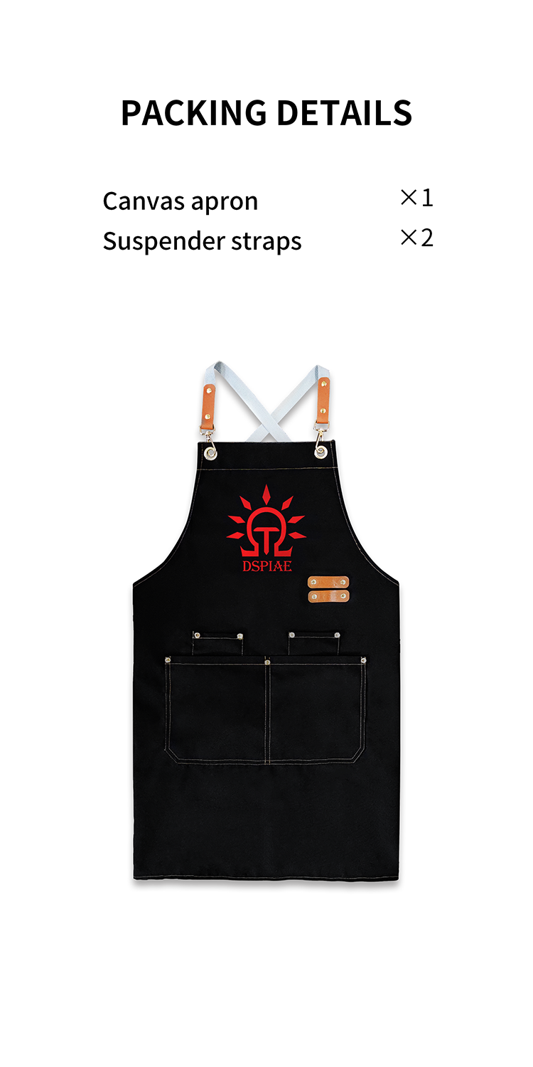 DSPIAE CAN-01 - CANVAS WORKING APRON