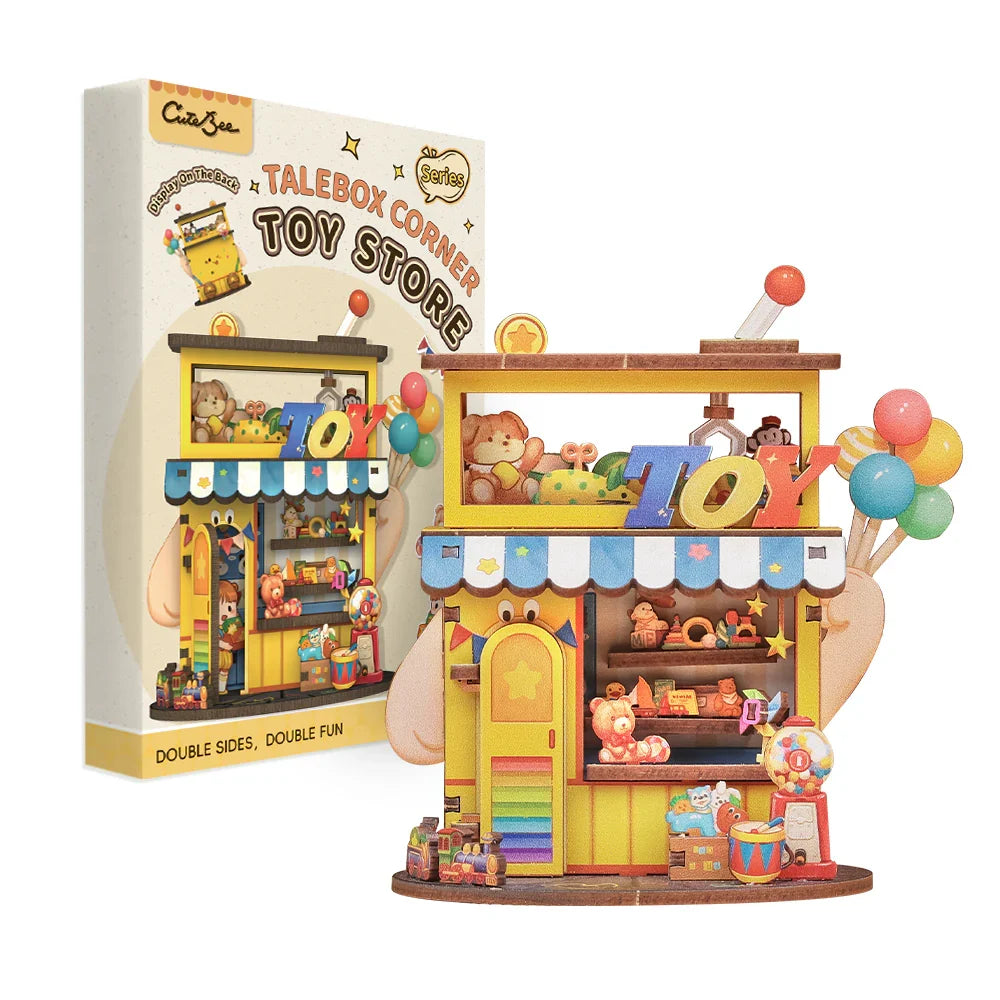 TALEBOX CORNER - Mini House Kit - Toy Store - 56pc