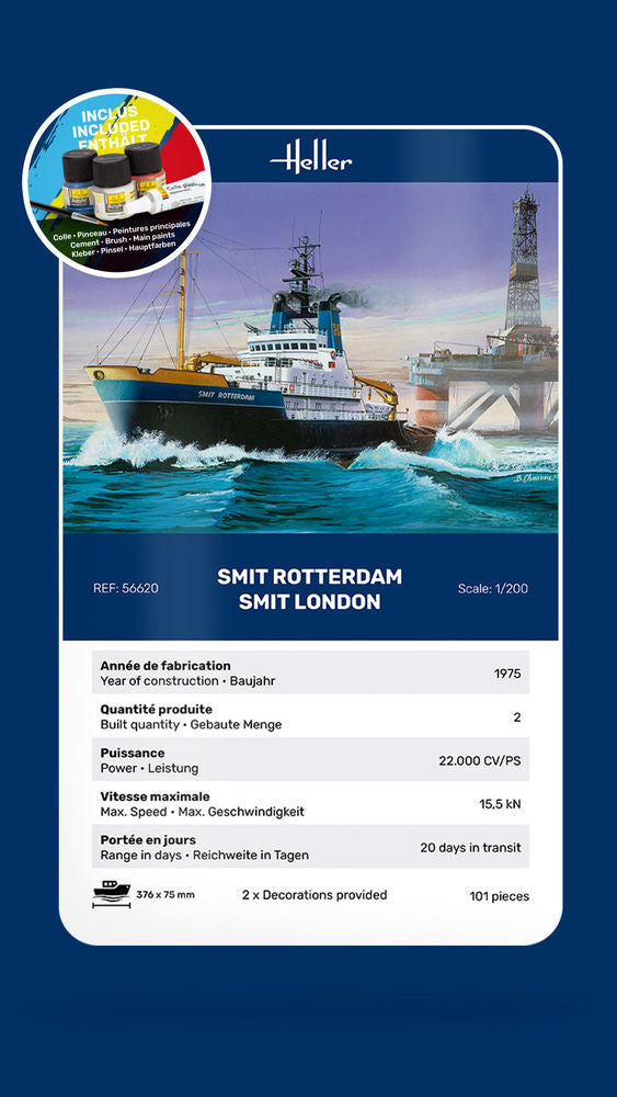 STARTER KIT Twin Set Smit Rotterdam / Smit London