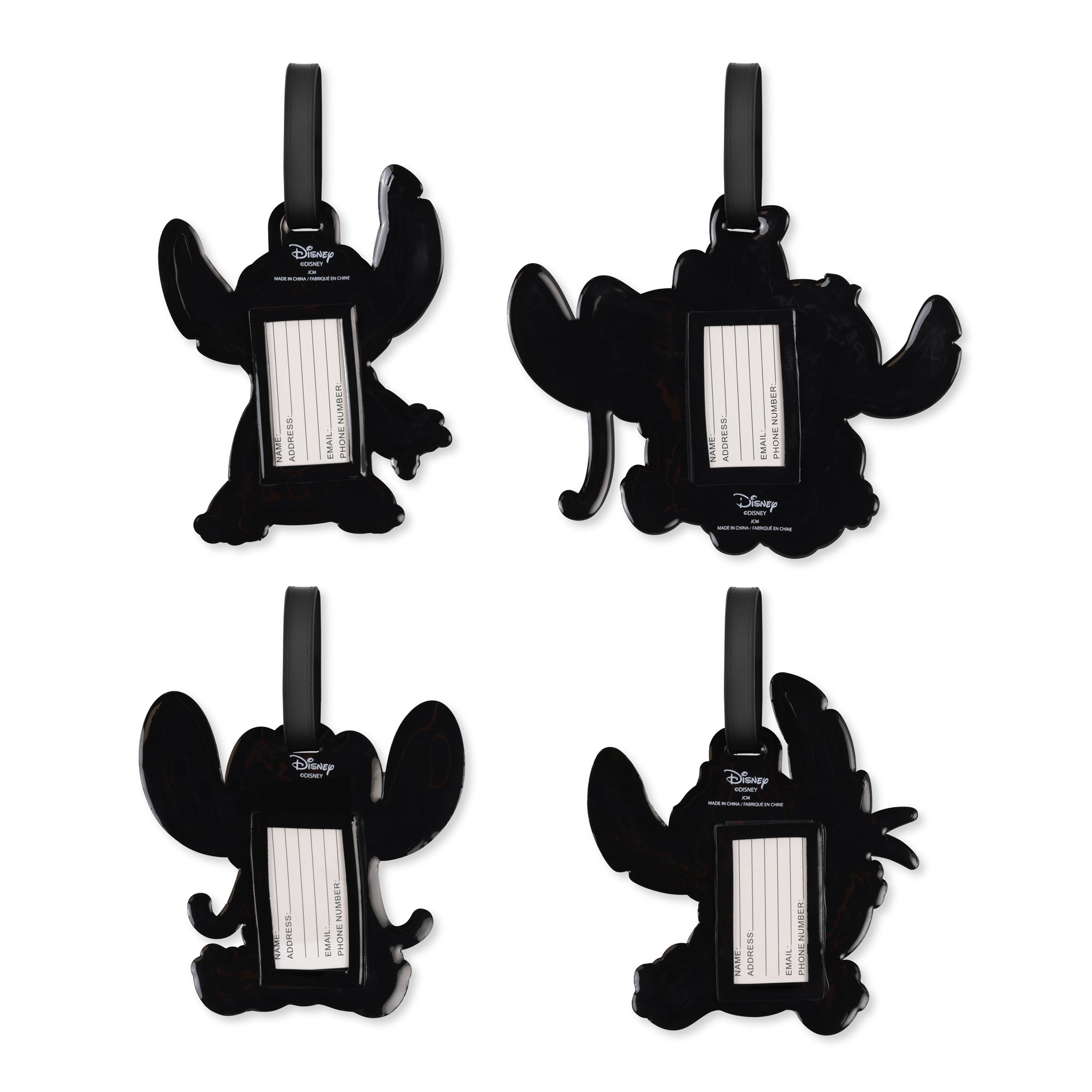 STITCH & ANGEL - Luggage Tag Set - 4 Pc.