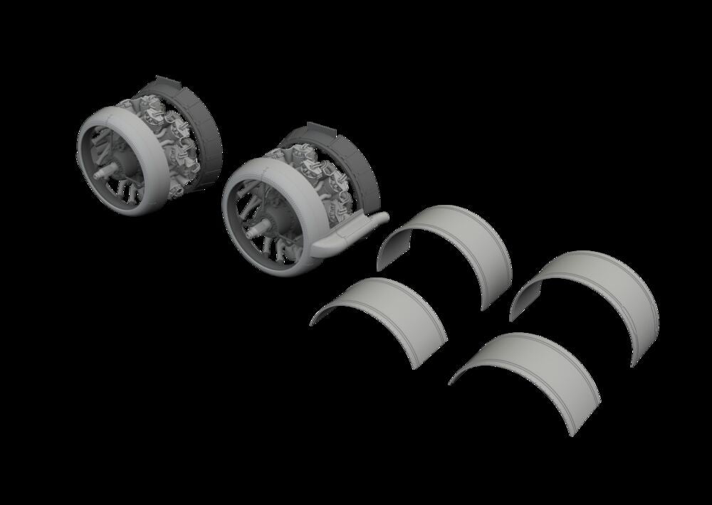 Beaufort Mk.I engines PRINT ICM