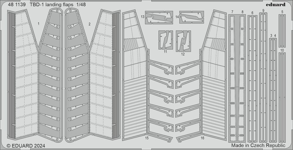 TBD-1 landing flaps HOBBY BOSS