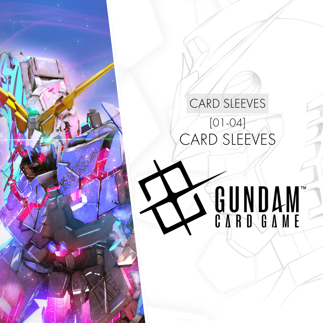 PREORDER* Gundam Card Game Official Card Sleeve 01