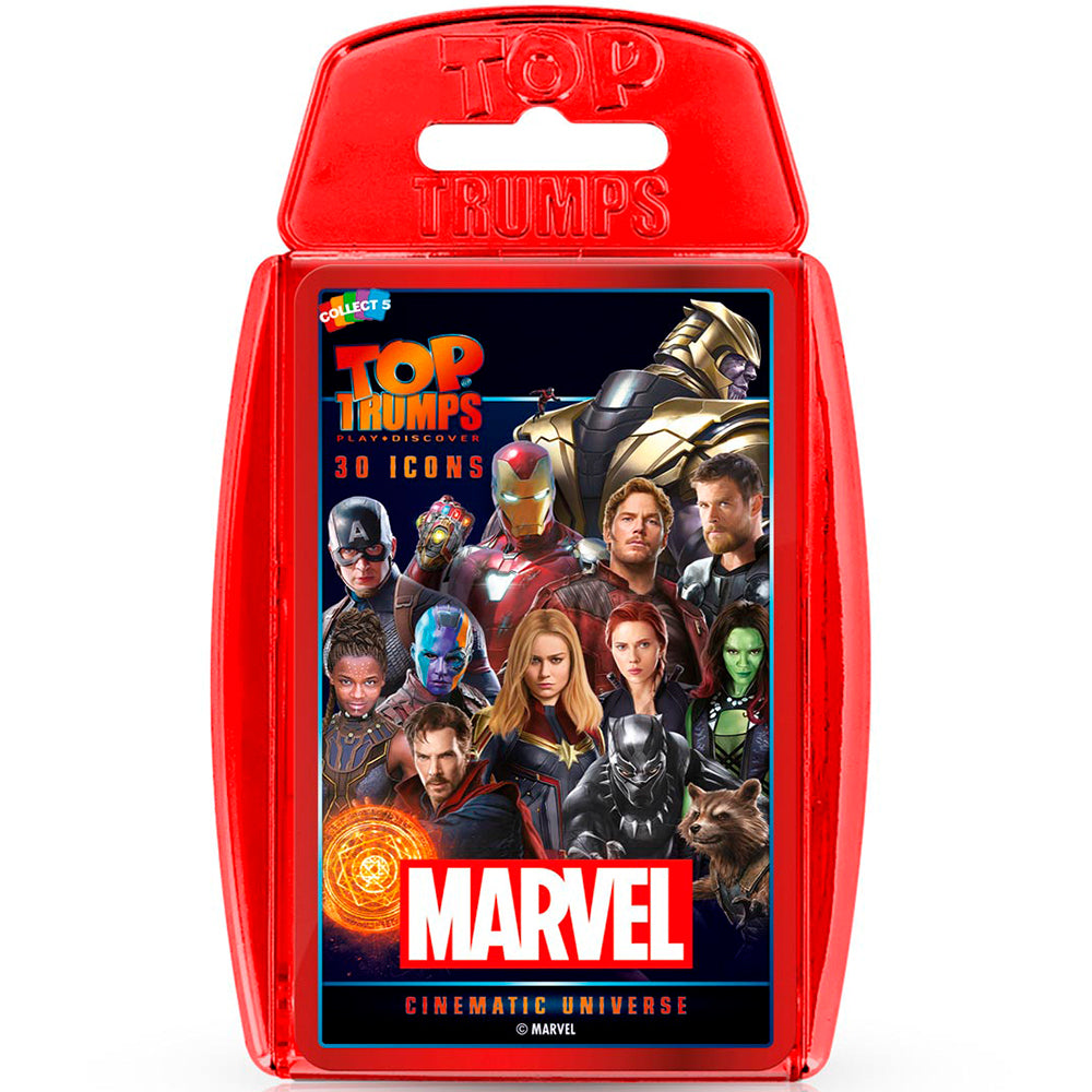 Winning Moves Marvel Cinematic Universe - Top Trumps Board Game