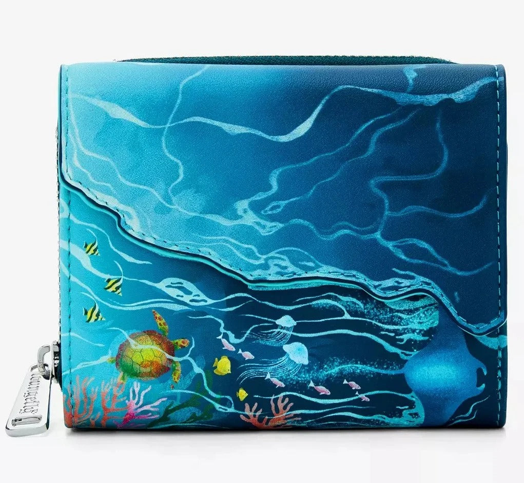 DISNEY - Moana "Water flow" - Wallet LoungeFly 'Exclusive'