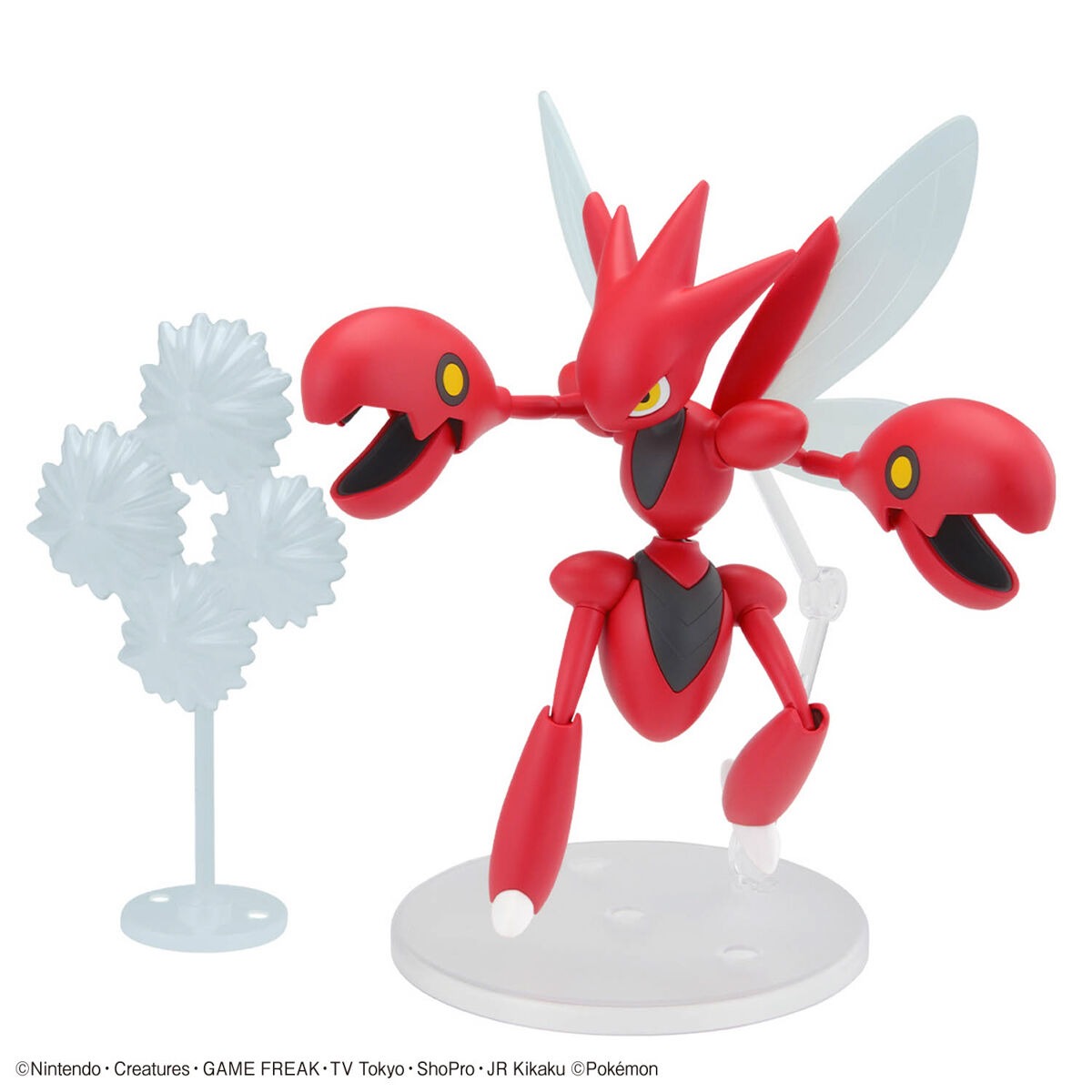 ポケプラ Pokemon plastic model Pokemon Plastic Model Collection 55 Select Series Scizor