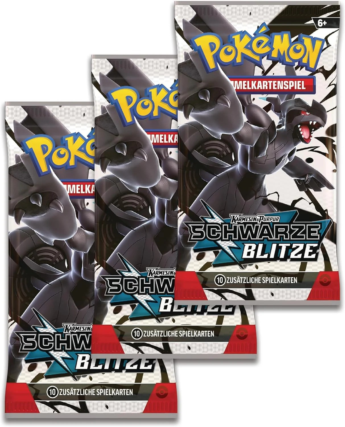 Pokémon TCG Karmesin & Purpur 10.5: Schwarze Blitze Tech Sticker Collection *German Version*