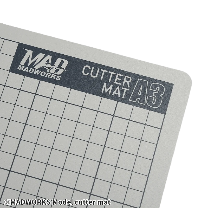 Cutting Mat for Modelers - A3 - Gunpla Panel Line
