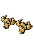 Warhammer 40,000 Cufflinks Orks