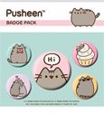 Pusheen Pin-Back Buttons 5er-Pack Pusheen sagt Hallo