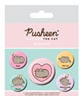 Pusheen Pin-Back Buttons 5er-Pack Pusheen Nah