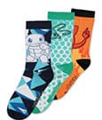 Pokemon Socken 3er-Pack Crew 39-42
