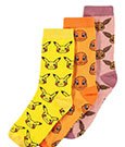 Pokémon Socks 3-Pack Three Icons 39-42