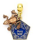 Harry Potter Charm Schokoladenfrosch (vergoldet)