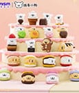 Maltese Sweet Box Series Mini Figures 3-Pack Puppy Face 9 cm Display (6)