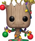 Marvel Comics POP! Marvel Holiday Vinyl Wackelkopf Groot (Lichter & Ornamente) 9 cm