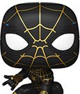 Spider-Man: No Way Home POP! Vinylfigur Spider-Man (Schwarz-Gold-Anzug) 9 cm