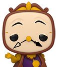 Die Schöne und das Biest POP! Filme Vinylfigur Cogsworth 9 cm