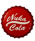 Fallout Blechschild Nuka-Cola Flaschenverschluss