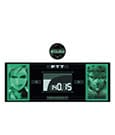 Metal Gear Solid Schreibtischunterlage und Untersetzer-Set Solid Snake x Raiden Limited Edition