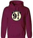 Harry Potter Hooded Sweater 9 3/4 Size M