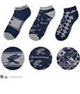 Harry Potter Ankle Socks 3-Pack Ravenclaw