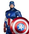 The Infinity Saga BDS Art Scale Statue 1/10 Captain America Battle of NY 23 cm