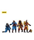 Zombie Dark Source Action Figures 4-Pack Biochemical Lab Team 8 cm
