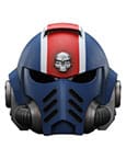 Warhammer 40,000: Space Marine 2 Replica Ultramarines Lieutenant Titus helmet 30 cm