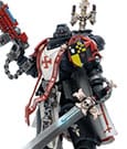 Warhammer 40k Action Figure 1/18 Black Templars Sword Brethren Brother Lombast 12 cm