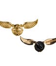 Harry Potter Pin Nevermore Goldener Schnatz
