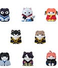 Gintama Mega Cat Project Nyantama Go Meow-Meow Edition! Trading Figures 3 cm Assortment (8)