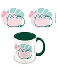 Pusheen Tasse Tropisches Grün