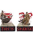 300 Buchstützen „This Is Sparta“.