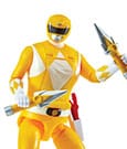 Mighty Morphin Power Rangers Action Figure Auto-Morphin Yellow Ranger 12 cm