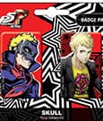 Persona 5 Royal Pin Badges 2er-Pack Totenkopf / Ryui Sakamoto