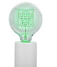 Minecraft Neon LED Bulb Creeper