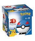 Pokémon 3D-Puzzle Pokéballs: Großer Ball (55 Teile)