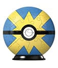 Pokémon 3D-Puzzle Pokéballs: Quick Ball (55 Teile)