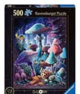 Ravensburger Glow-in-the-Dark Jigsaw Puzzle Moonlight Mushrooms (500 pieces)