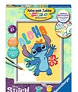Disney Malen nach Zahlen Malset Aloha Stitch 18 x 24 cm *Deutsche Ausgabe*
