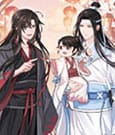 Großmeister der dämonischen Kultivierung Acrylständer Wei Wuxian & Lan Wangji Wu Wang Ver. 21 cm