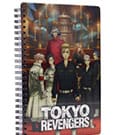 Tokyo Revengers Notizbuch mit 3D-Effekt-Gruppe